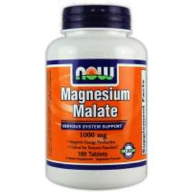 Now Foods Magnesium Malate 180 Tabletter