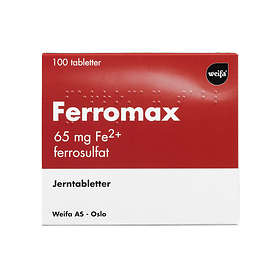 Weifa Ferromax 65mg 100 Tablets