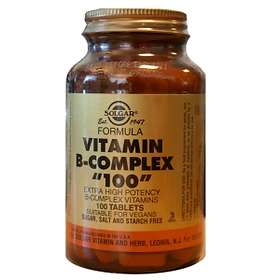 Solgar Vitamiini B-Complex "100" 100 Tabletit