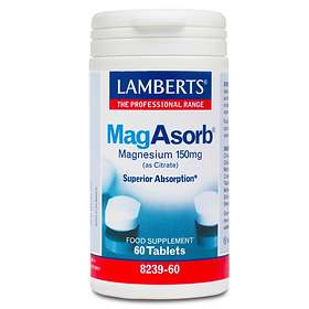 Lamberts MagAsorb Magnesium 150mg 60 Tabletter