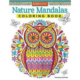 Nature Mandalas Coloring Book