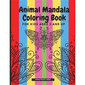 Animal Mandala Coloring Book For Kids Ages 3 And UP
