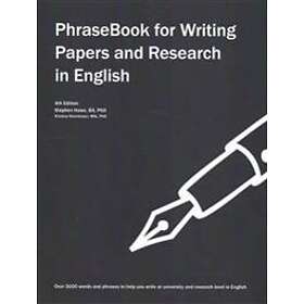 Phrasebook For Writing Papers And Research In English