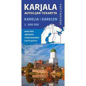 Karjala Autoilijan Tiekartta 1:800 000 - Prisjakt.nu