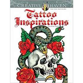 Creative Haven Tattoo Inspirations Coloring Book