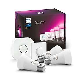 E27 - Philips Hue Color and White Ambiance 1100lm LED pære 2-pak