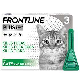 Frontline Plus Spot-on Solution 3x0.5ml