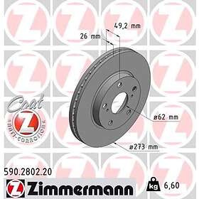 Otto Zimmermann Bromsskiva COAT Z 590.2802.20