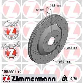 Otto Zimmermann Bromsskiva Z COAT 400.5513.70