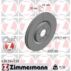 Otto Zimmermann Bromsskiva COAT Z 430.2647.20