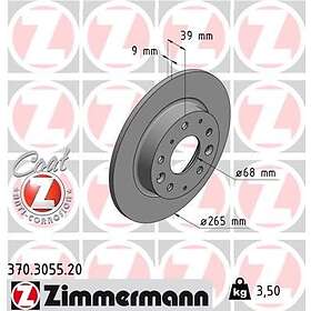 Otto Zimmermann Bromsskiva COAT Z 370.3055.20