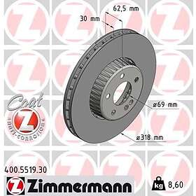 Otto Zimmermann Bromsskiva S COAT Z 400.5519.30
