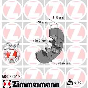 Otto Zimmermann Bromsskiva COAT Z 600.3201.20