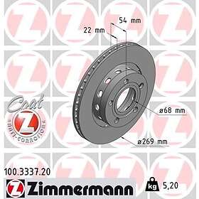 Otto Zimmermann Bromsskiva COAT Z 100.3337.20