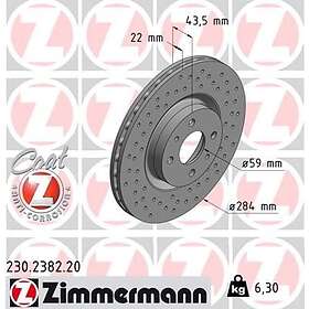 Otto Zimmermann Bromsskiva COAT Z 230.2382.20