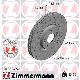 Otto Zimmermann Bromsskiva COAT Z 320.3824.52