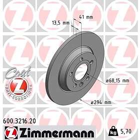 Otto Zimmermann Bromsskiva COAT Z 600.3216.20