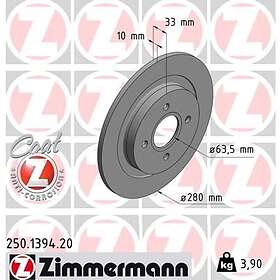Otto Zimmermann Bromsskiva COAT Z 250.1394.20