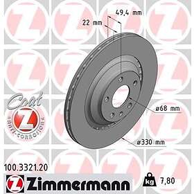 Otto Zimmermann Bromsskiva COAT Z 100.3321.20