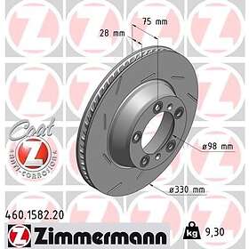 Otto Zimmermann Bromsskiva COAT Z 460.1582.20
