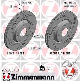 Otto Zimmermann Bromsskiva BLACK Z 285.3531.53