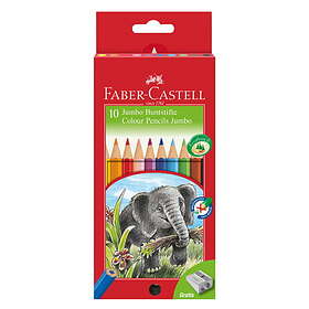 Faber-Castell Färgpennor Jumbo 10-set (3 år+)