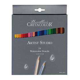 Cretacolor Artist Studio Akvarellpennor Färgpennor 24-pack