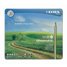 Lyra Graduate Färgpennor 24-set