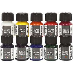 Creativ Company Glass Color Transparent 10x35ml