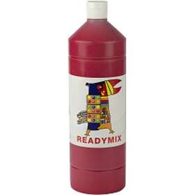 Gouache Liquide Readymix Tempra Paint Primärröd 1000ml