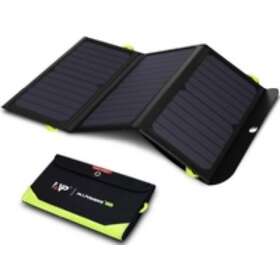 Solar Allpowers 21W Charger PB 10000mAh Ultraportabelt Solpanel 21W med PowerBank