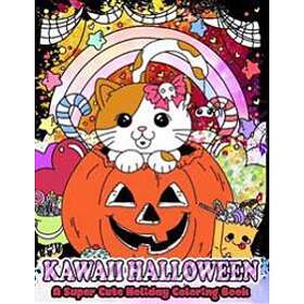 Kawaii Halloween: A Super Cute Holiday Coloring Book