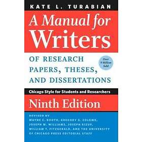 A Manual For Writers Of Research Papers, Theses, And Dissertations, Ninth Editio