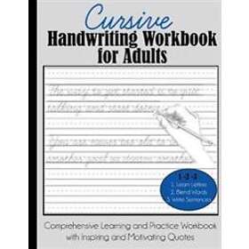 Cursive Handwriting Workbook For Adults