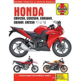 Honda CBR125R, CBR250R, CBR300R, CB300F & CRF250 (11-18)