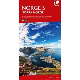 Norge 5 Norra Norge 1:440.000 - Hitta Bästa Pris På Prisjakt