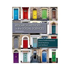 Research Methods In The Social Sciences