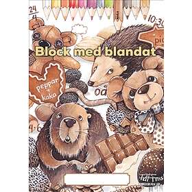 Block Med Blandat 9 Brun, 5-pack