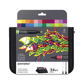 Winsor & Newton ProMarker Wallet Set 24-pack