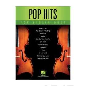 Pop Hits For Violin Duet
