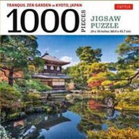 Tranquil Zen Garden In Kyoto Japan- 1000 Piece Jigsaw Puzzle