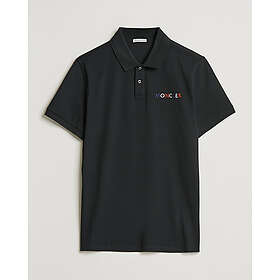Moncler Logo Rib Polo Shirt (Herre)