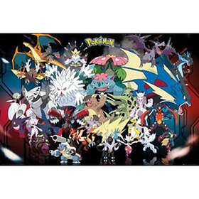 GB eye Pokemon Mega Poster 91x61cm