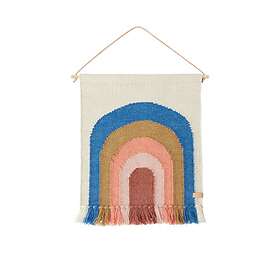 OYOY Follow The Rainbow Mini Wall Rug