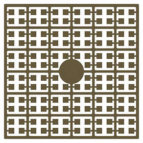 PixelHobby Midi Pärlor 325 Beige Brun 2x2mm 140 pixels
