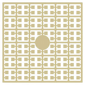 PixelHobby Midi Pärlor 419 Ljus Gul Beige 2x2mm 140 pixels