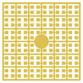 PixelHobby Midi Pärlor 269 Ljusgul 2x2mm 140 pixels