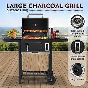 BestDeals Aluminium Charcoal BBQ Grill Trolley Portable Cooking Outdoor Barbecue