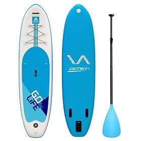 Genki Stand Up Paddle Board SUP Inflatable with Paddle Leash Backpack Pump YH-32