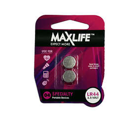 Maxlife LR44 2-pack